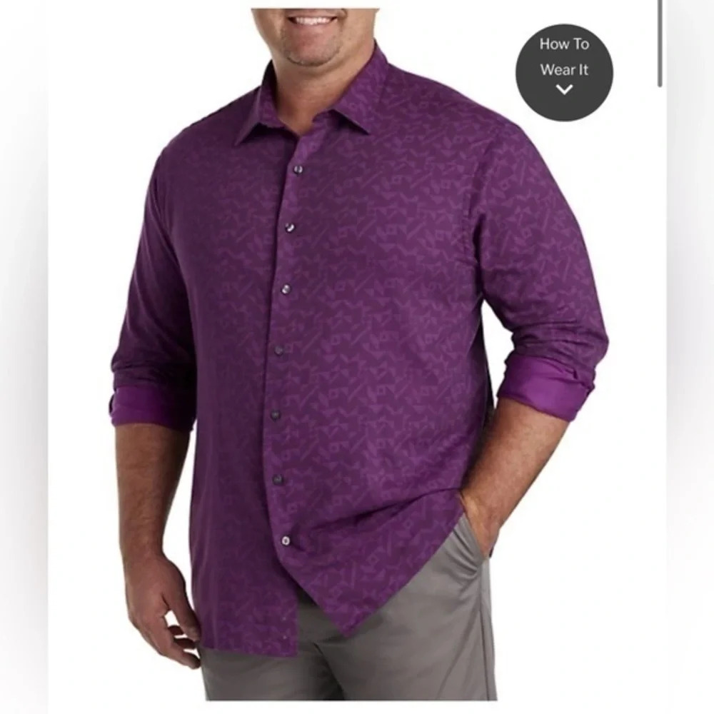 Brand new men’s button down originally 60$